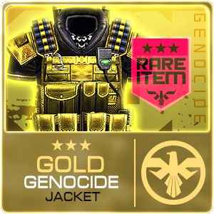 GOLD GENOCIDE JACKET (EID) (Permanent)