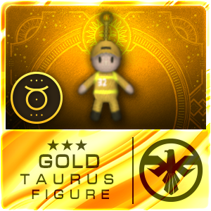 GOLD TAURUS FIGURE (SAS) (Permanent)