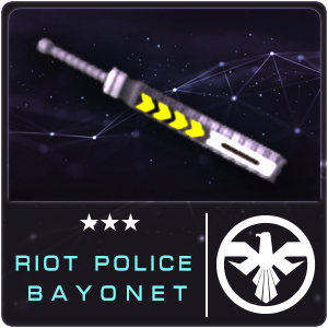 RIOT POLICE BAYONET (SRG) (Permanent)