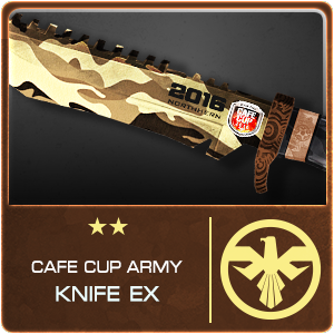CAFE CUP ARMY KNIFE EX (Permanent)