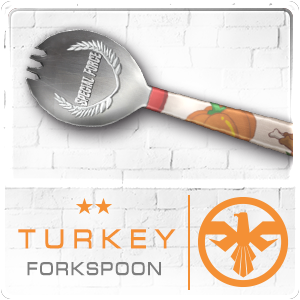 TURKEY FORKSPOON (Permanent)