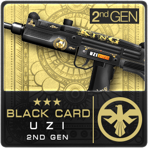 BLACK CARD UZI 2ND GEN (Permanent)