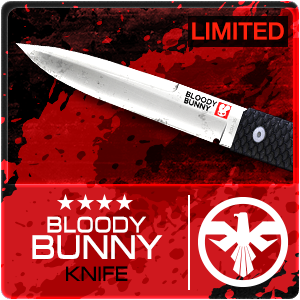 BLOODY BUNNY KNIFE (Permanent)