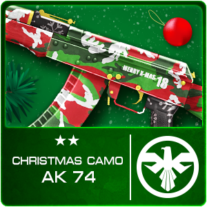 CHRISTMAS CAMO AK74 (Permanent)