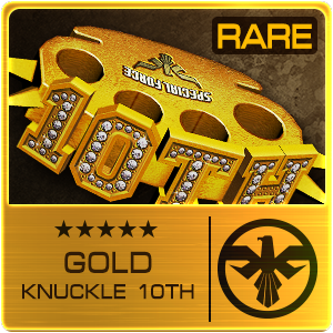 10TH GOLD KNUCKLE (Permanent)