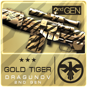 GOLD TIGER DRAGUNOV 2ND GEN (Permanent)