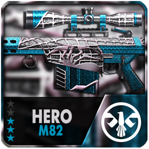 HERO SPIDER BLUE M82 BARRETT (30 Days)