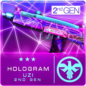 HOLOGRAM UZI 2ND GEN (Permanent)