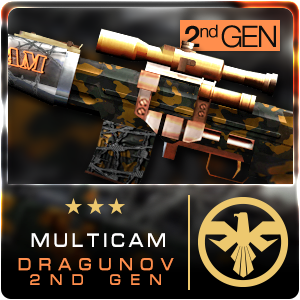 MULTICAM DRAGUNOV 2ND GEN (Permanent)