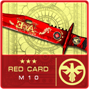 RED CARD M10 (Permanent)