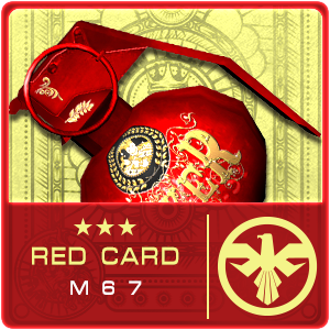 RED CARD M67 (Permanent)