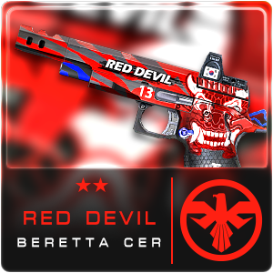 RED DEVIL BERETTA CER (Permanent)