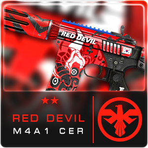 RED DEVIL M4A1 CER (Permanent)