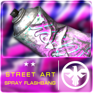 STREET ART SPRAY FLASHBANG (Permanent)
