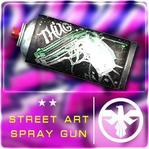 STREET ART SPRAY GUN (Permanent)