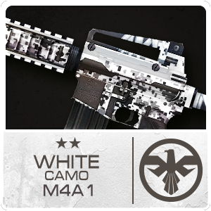 WHITE CAMO M4A1 (Permanent)
