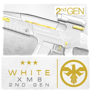 WHITE XM8 2ND GEN (Permanent)