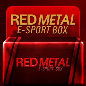 RED METAL E-SPORT BOX