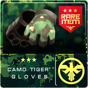 CAMO TIGER GLOVES (SAS) (Permanent)