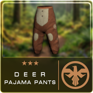 DEER PAJAMA PANT (GSG9) (Permanent)