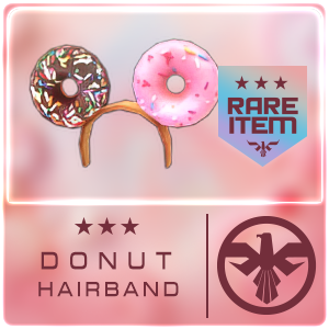 DONUT HAIRBAND (SIAM) (Permanent)