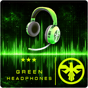 Green Headphone (SAS) (Permanent)