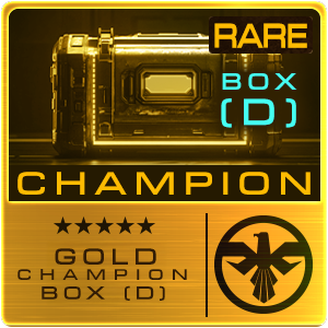 GOLD CHAMPION BOX (D) 
