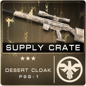 SUPPLY CRATE DESERT CLOAK PSG-1 (25 ชิ้น)