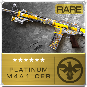 PLATINUM M4A1 CER (Permanent)