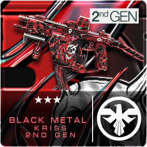 BLACK METAL KRISS 2ND GEN (Permanent)
