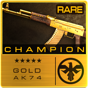GOLD CHAMPION AK74 (Permanent)