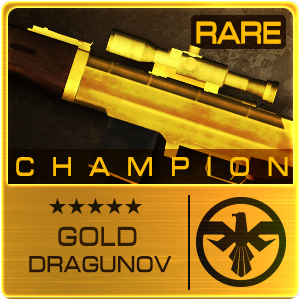 GOLD CHAMPION DRAGUNOV (Permanent)