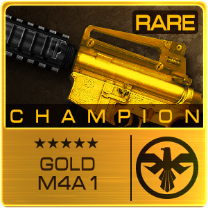 GOLD CHAMPION M4A1 (Permanent)