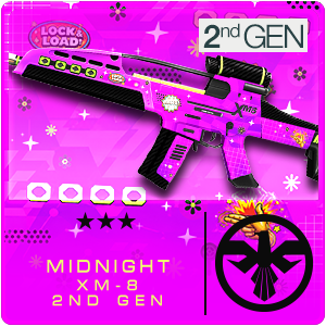 MIDNIGHT XM-8 2ND GEN (Permanent)