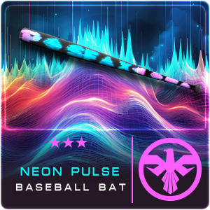 NEON PULSE BASEBALL BAT (Permanent)
