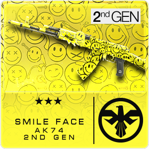 SMILE FACE AK74 2ND GEN (Permanent)