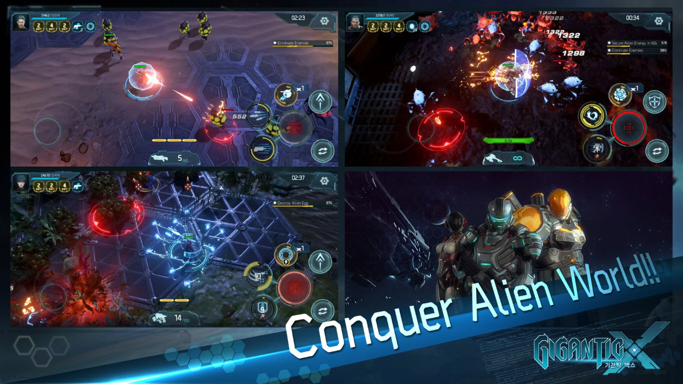 Gigantic X เปิดให้เล่น